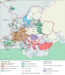 Occident médiéval - crédits : Encyclopædia Universalis France