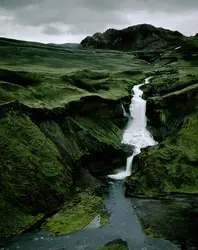 Cascade Ófærufoss, Islande - crédits : Smari/ Getty Images