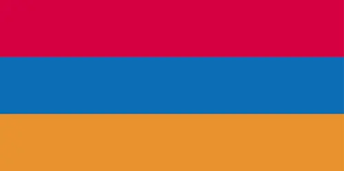 Arménie : drapeau - crédits : Encyclopædia Universalis France
