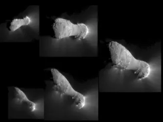 Comète Hartley 2 - crédits : JPL-Caltech/ UMD/ NASA