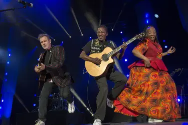 Johnny Clegg - crédits : Rodger Bosch/ AFP