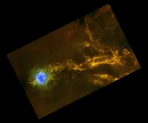Nébuleuse IC 5146 - crédits : ESA