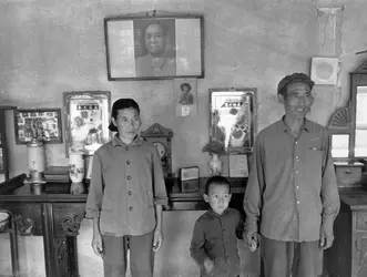 Famille chinoise, vers 1950 - crédits : Keystone/ Getty Images