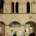 <it>Saint Antoine distribue aux pauvres</it>, S. Di Giovanni, dit Sassetta - crédits : AKG-images