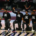 Soutien des joueurs de la NBA au mouvement Black Lives Matter - crédits : Kim Klement/ Pool/ Getty Images