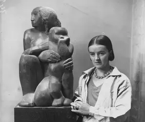 La Mère et l'Enfant, B. Hepworth - crédits : Fox Photos/ Getty Images