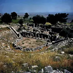 Théâtre hellénistique, Priène - crédits :  Bridgeman Images 