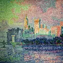 <it>Avignon. Soir (le château des Papes)</it>, P. Signac - crédits : A. Dagli Orti/ De Agostini/ Getty Images