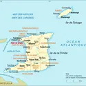 Trinité-et-Tobago : carte administrative - crédits : Encyclopædia Universalis France