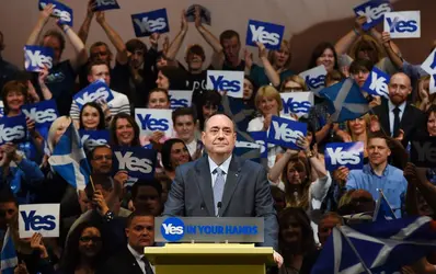 Alex Salmond - crédits : Andy Rain/ EPA