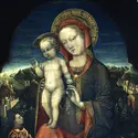 <it>La Vierge d'humilité avec Lionel d'Este</it>, J. Bellini - crédits : Peter Willi/  Bridgeman Images 