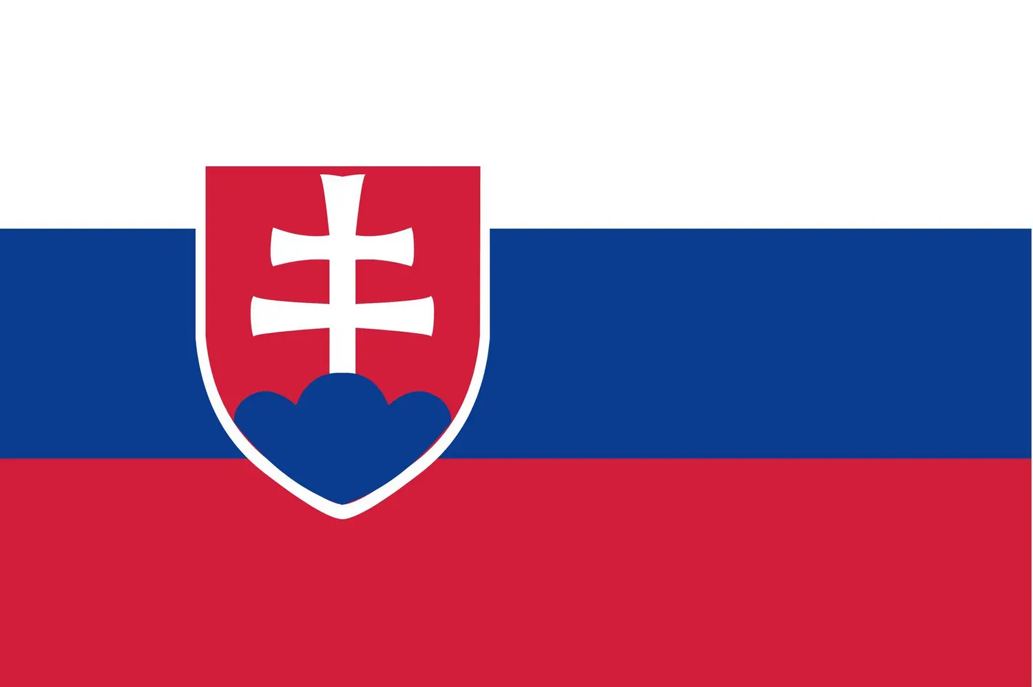 Slovaquie : drapeau