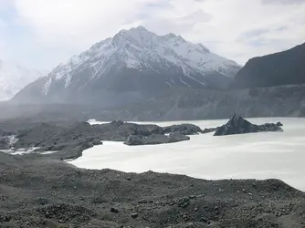 Glacier Tasman, Nouvelle-Zélande - crédits : G. Mouly-Héras