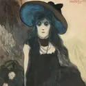 <em>La Buveuse d’absinthe</em>, L. Spilliaert - crédits : steeve-x-art/ Alamy/ Hemis