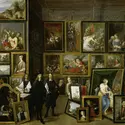 <it>Le Grand Duc Leopold Wilhelm dans sa galerie à Bruxelles</it>, D. Teniers - crédits : Erich Lessing/ AKG-images