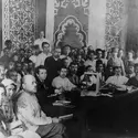 Congrès des peuples d'Orient (Bakou, 1920) - crédits : Hulton Archive/ Getty Images