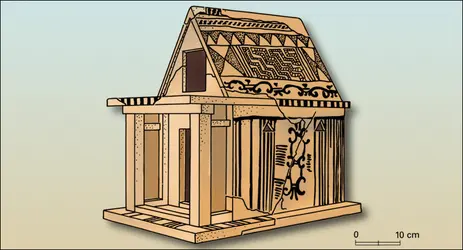 Temple, modèle réduit : architecture grecque - crédits : Encyclopædia Universalis France