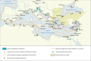 Venise : commerce médiéval - crédits : Encyclopædia Universalis France