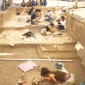 Fouille archéologique en Thaïlande du Nord - crédits : J.-P. Pautreau/ M.A.F.T.