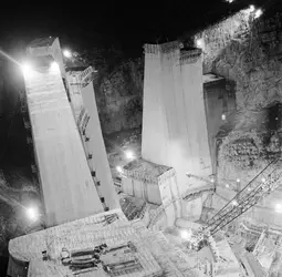 Le barrage de Bin el-Ouidane - crédits : Evans/ Hulton Archive/ Getty Images