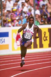 Carl Lewis, 1993 - crédits : Gray Mortimore/ Getty Images