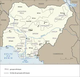 Nigeria : groupes ethniques - crédits : Encyclopædia Universalis France