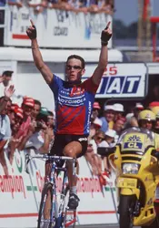 Lance Armstrong, 1995 - crédits : Mike Powell/ Allsport/ Getty Images