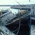 Sabotage du <it>Rainbow Warrior</it> - crédits : Sydney Freelance/ Liaison/ 3rd Party - Agents/ Getty Images