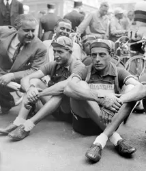 Fausto Coppi et Gino Bartali, 1949 - crédits : AFP