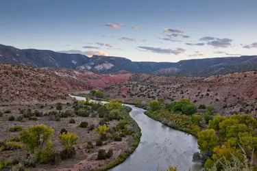 Le rio Chama, affluent du rio Grande (Nouveau-Mexique, États-Unis) - crédits : Mona Makela Photography/ Moment/ Getty Images