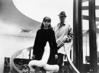 <em>Alphaville</em>, de Jean-Luc Godard - crédits : Collection privée/ Encyclopaedia Britannica