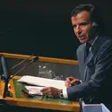 Carlos Menem - crédits : Rick Maiman/ Sygma/ Getty Images