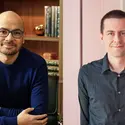 Demis Hassabis et John Jumper - crédits : Google Deepmind