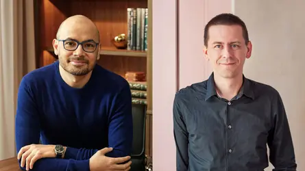 Demis Hassabis et John Jumper - crédits : Google Deepmind