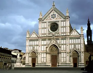 Santa Croce, Florence, façade - crédits : Ken Welsh,  Bridgeman Images 
