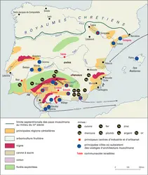 Espagne, IX<sup>e</sup>-XIV<sup>e</sup> siècle, économie - crédits : Encyclopædia Universalis France