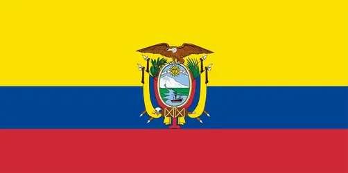 Équateur : drapeau - crédits : Encyclopædia Universalis France