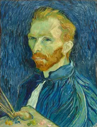 <em>Autoportrait</em>, V. Van Gogh - crédits : Courtesy National Gallery of Art, Washington