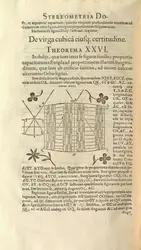 <em>Nova stereometria doliorum vinarorum</em> (J. Kepler) - crédits : Courtesy of Posner Library, Carnegie Mellon University, Pittsburgh