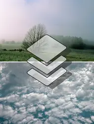 Nuages de l’étage inférieur - crédits : AAMont-Aigoual (en haut), Météo-France (en bas)/ Météo-France