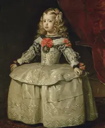 <it>L'Infante Marguerite en robe blanche</it>, D. Velázquez - crédits : Erich Lessing/ AKG-images