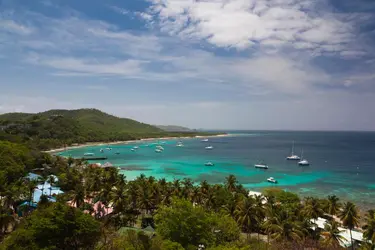 Baie de l'île Moustique - crédits : Walter Bibikow/ Stone/ Getty Images