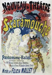 <it>Scaramouche</it>, affiche, 1890 - crédits : AKG-images