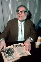 Isaac Asimov - crédits : Allan Tannenbaum/ Getty Images