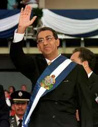Carlos Flores, président du Honduras - crédits : Yuri Cortez/ AFP