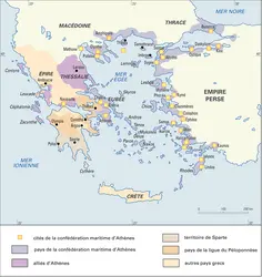 Grèce antique, Ve s. - crédits : Encyclopædia Universalis France