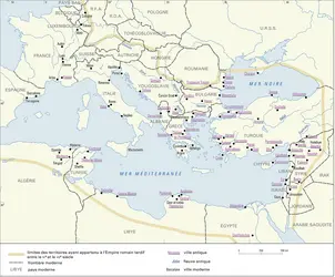 Antiquité tardive - crédits : Encyclopædia Universalis France