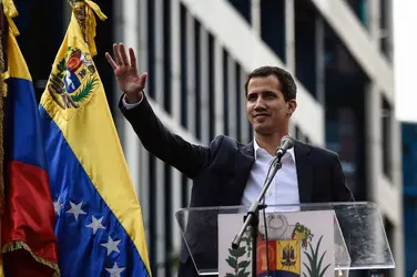 Autoproclamation de Juan Guaidó, 2019 - crédits : Federico Parra/ AFP