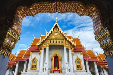 Temple de marbre à Bangkok - crédits : chuchart duangdaw/ Moment/ Getty Images