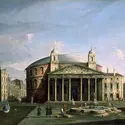 <it>Le Panthéon à Rome</it>, B. Bellotto - crédits :  Bridgeman Images 